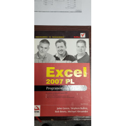 Excel 2007 PL Programowanie w VBA John Green, Stephen Bullen, Rob Bovey, Michael Alexander